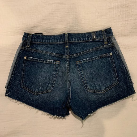7 for all mankind denim shorts - Picture 2 of 3